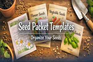 Seed Packet Templates